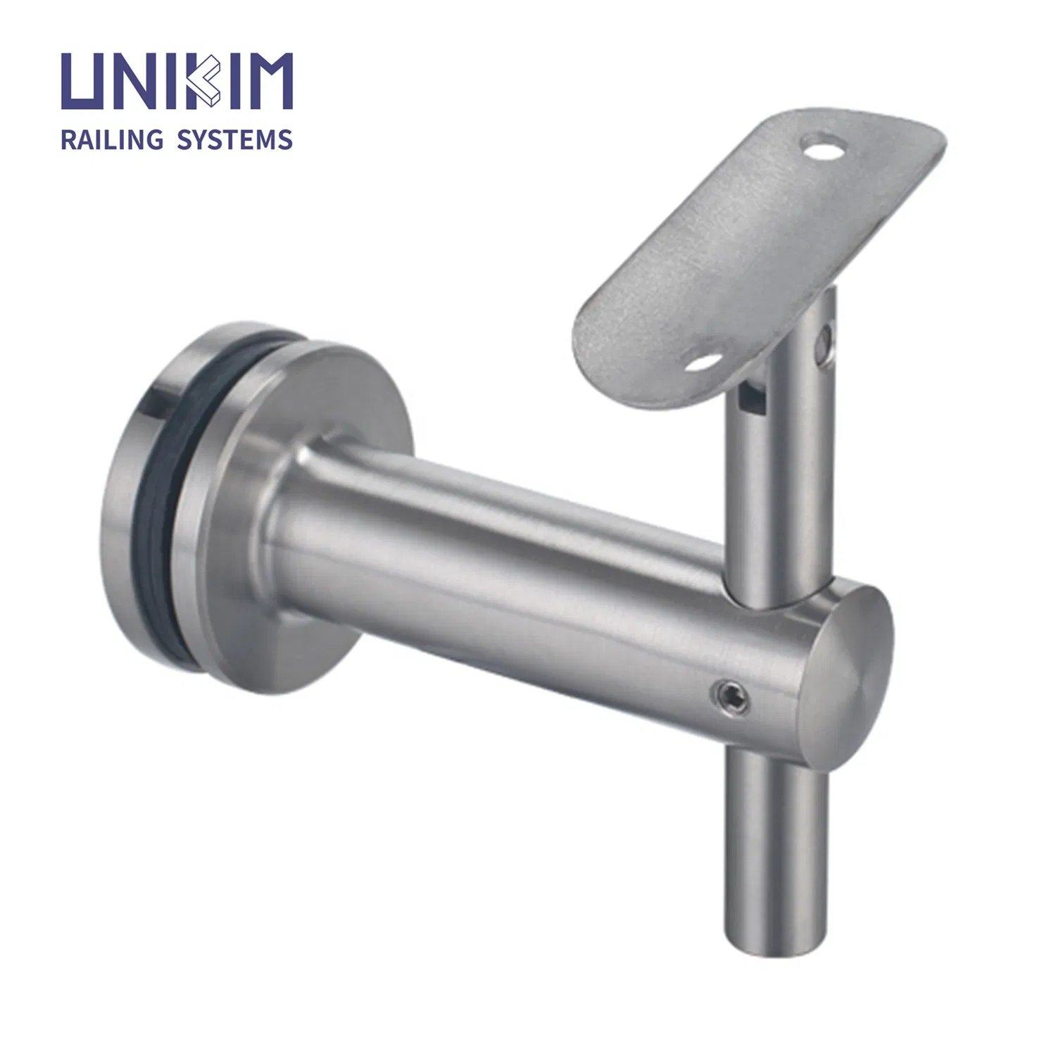 Heavy Duty Metal Stair Handrail Glass Shelf Fence Bracket Clamp