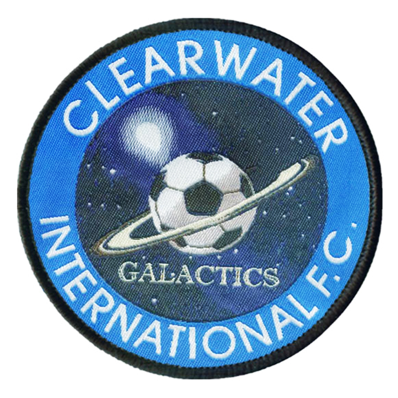 Аппликации вышитые пейзаж стиль панк для одежды