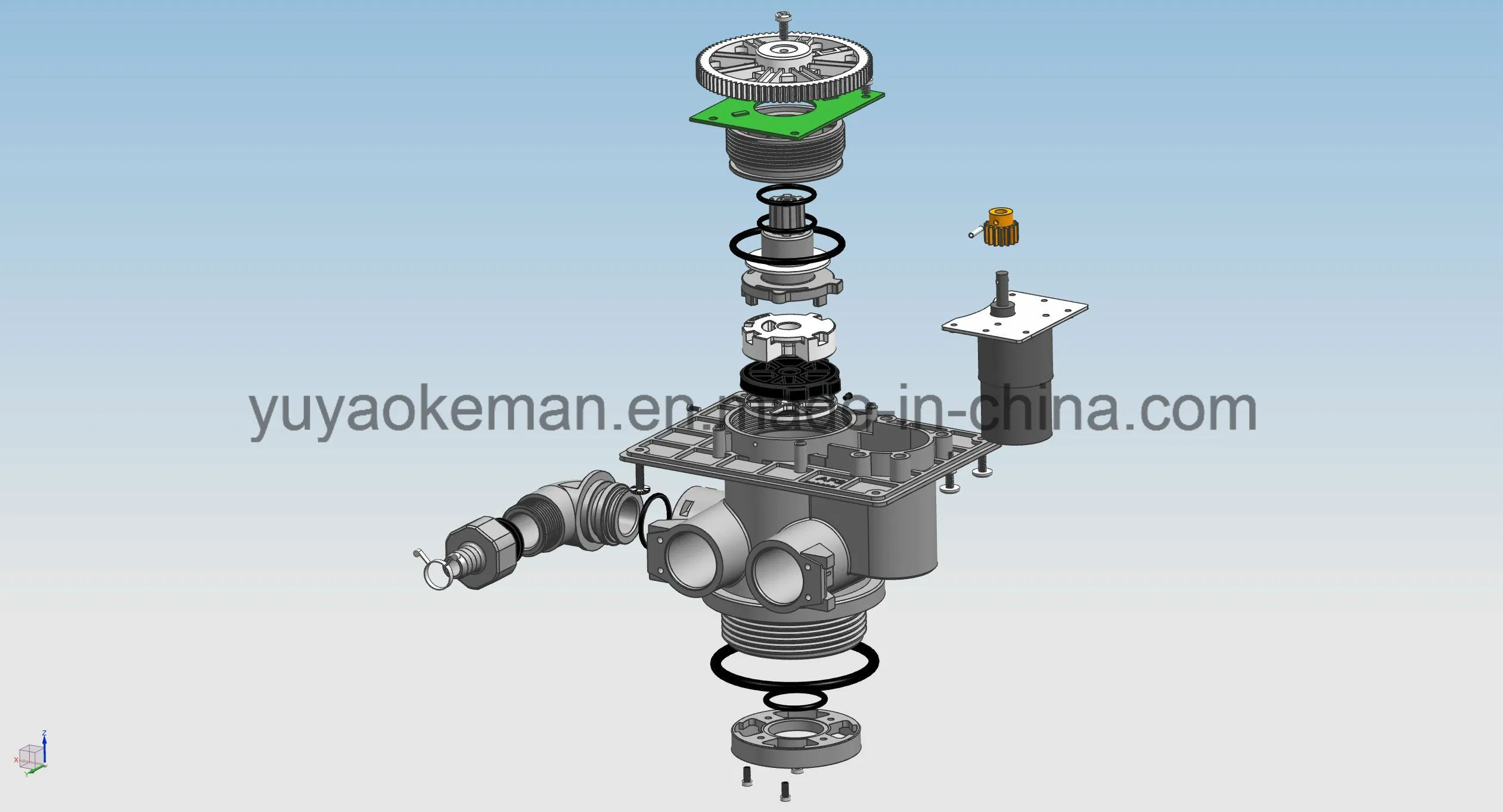 Small Cabinet Water Filter Purification with Manual Vlave