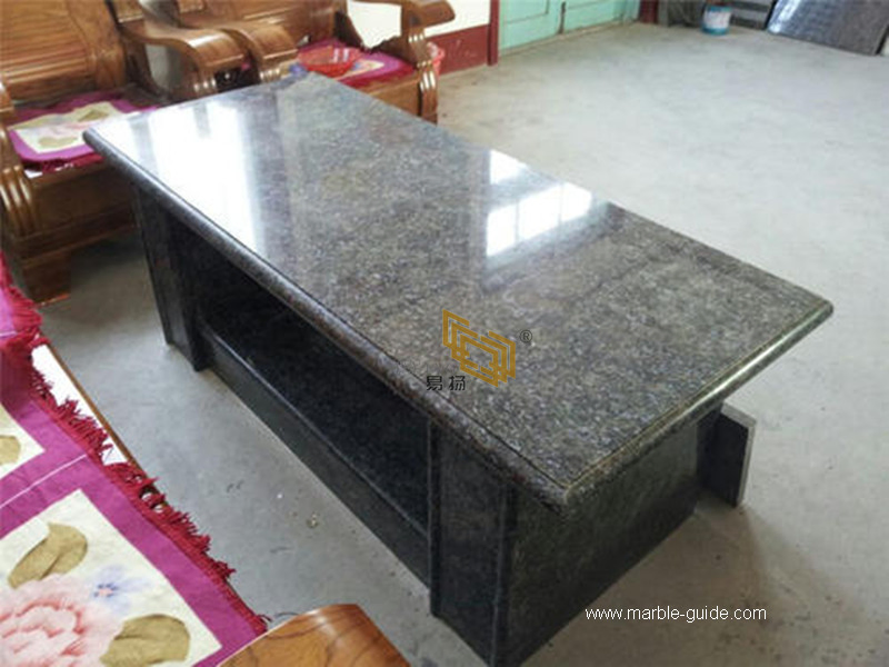 Natural Butterfly Blue Granite Stone Slab for Wall/Kerbstone/Countertop/Tiles/Worktops/Stairs