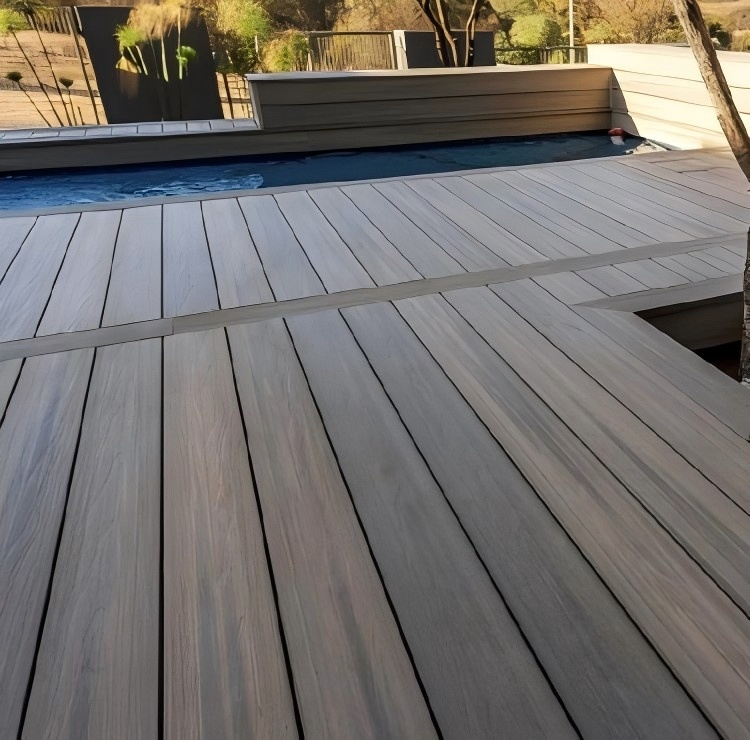 WPC Manufacturer Outdoor Wood Flooring Garden Swimming Pool Floor