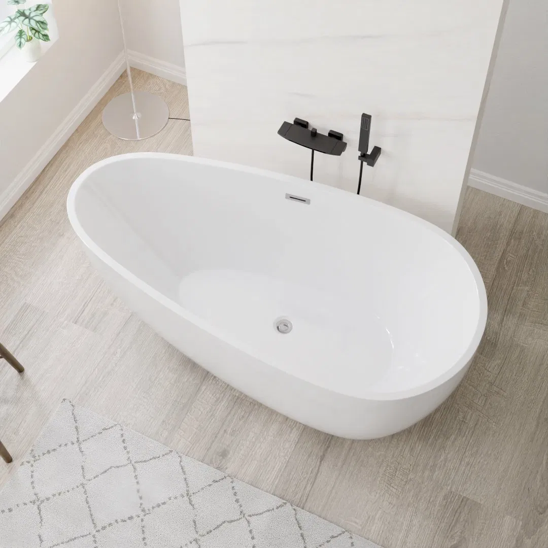 Овальная акриловая ванна для замачивания