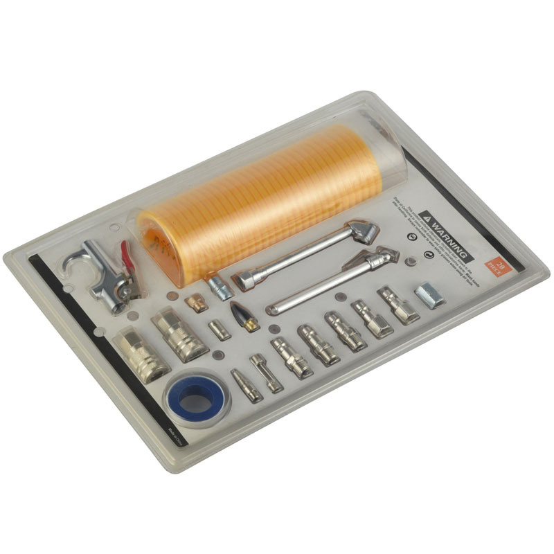 Набор аксессуаров для компрессора 20 предметов с шлангом