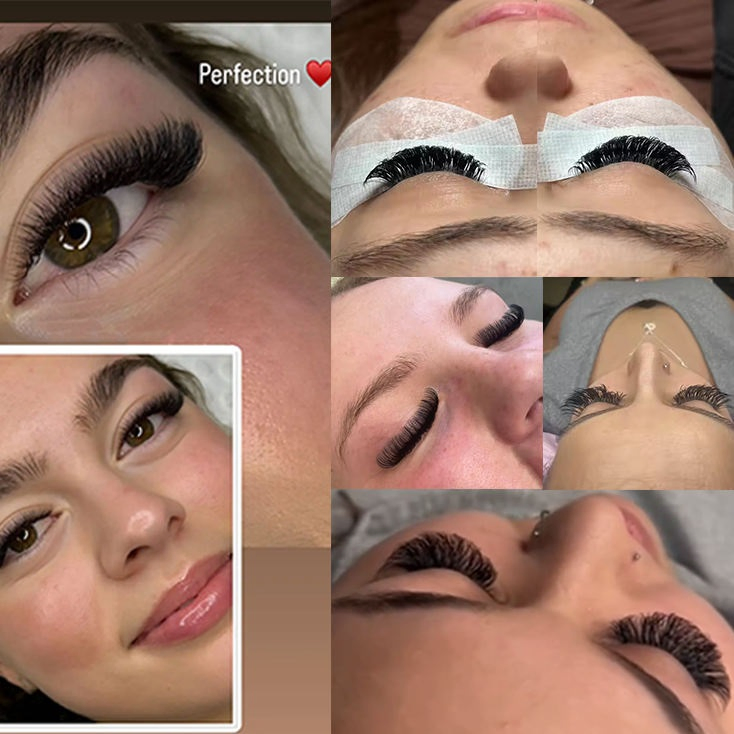 0.03 0.05 0.07 Easy Fan Lashes 6-25mm Extremely Soft Easy Fanning Eyelash