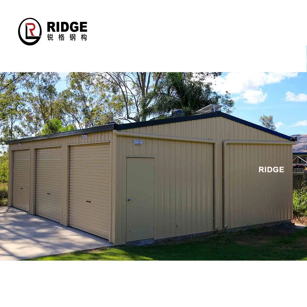 Customized Steel Structure Shed Gable Roof Garden Shed for