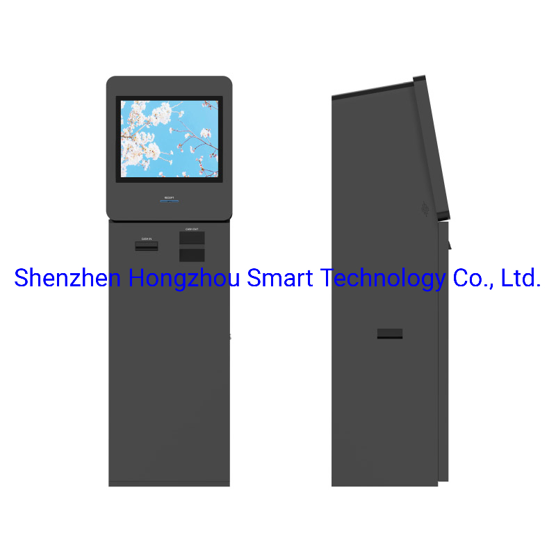 Display Touch Screen Self Service Banking Bill Payment Terminal Kiosk ATM Machine