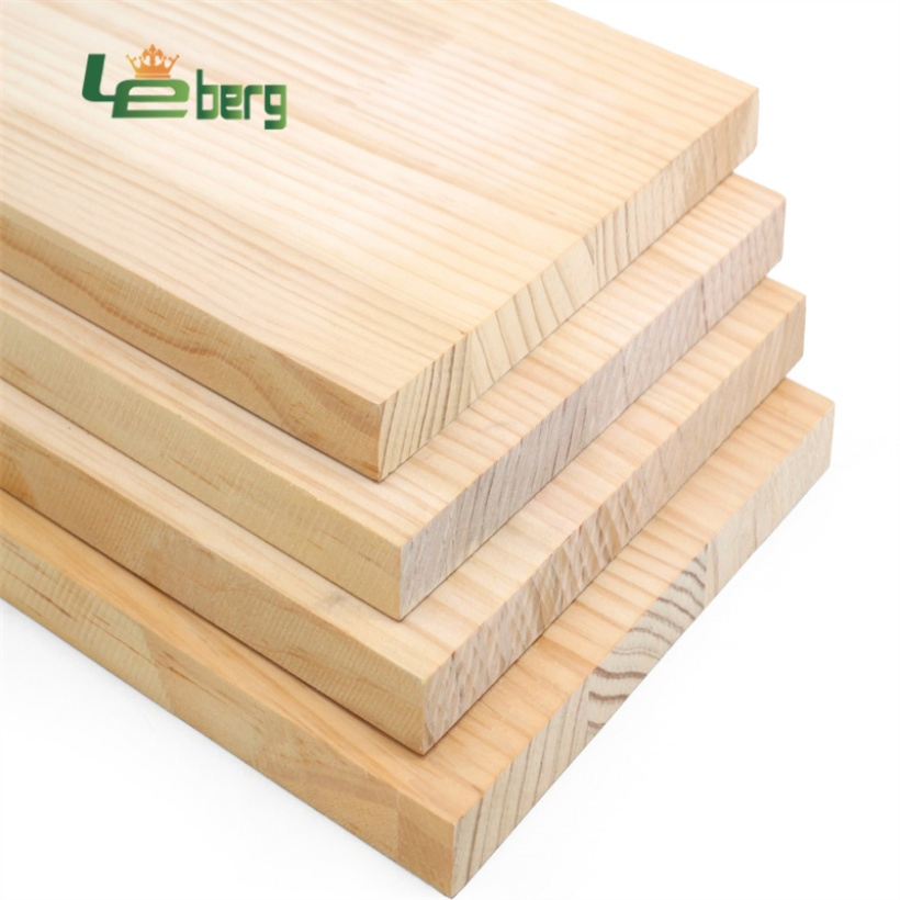 Natural Straight Pattern Paulownia/Poplar/Pine Edge Glue Finger-Joint Solid Boards for Furniture Use