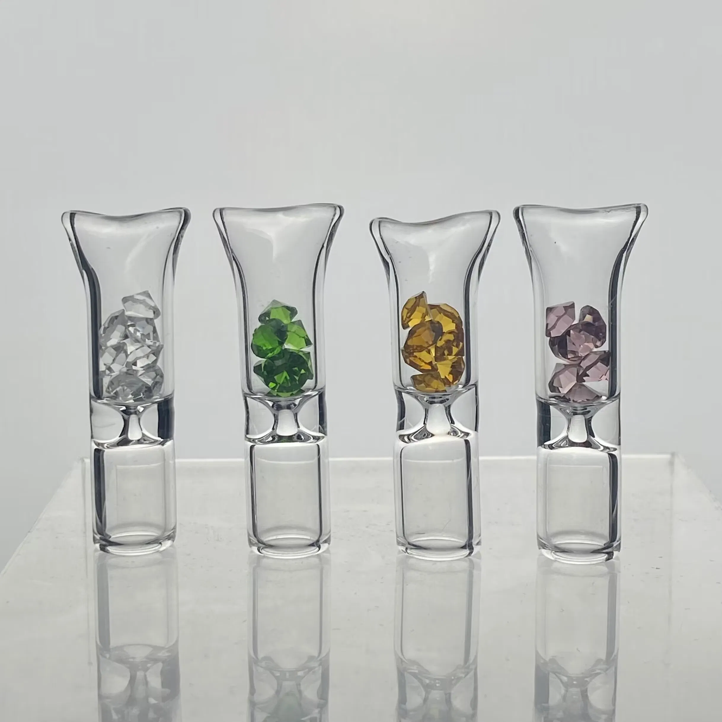 Round Head 12*35mm Glass Filter Tip