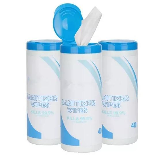 Premium Nonwoven Viscose Cleaning Wipes Roll for Canisters