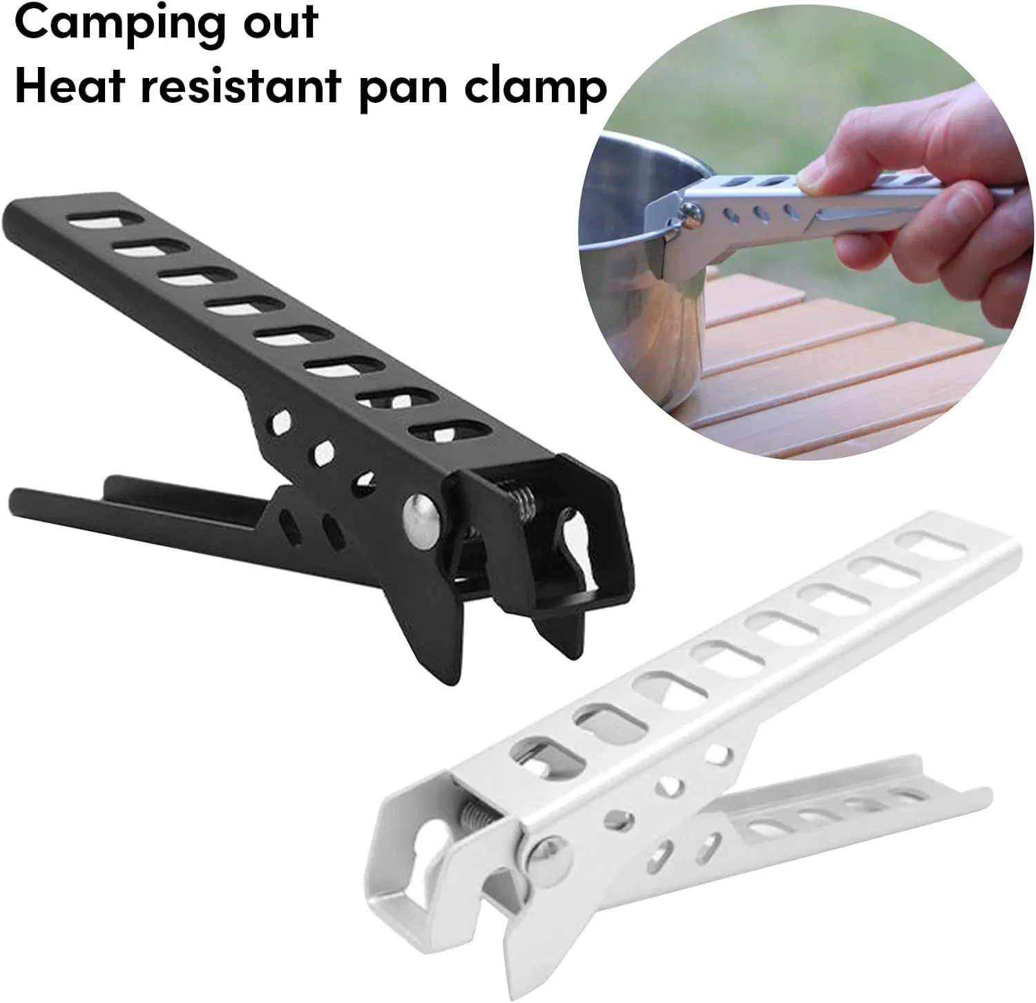 Pot Lifter Anti-Hot Holder Pan Gripper Dish Plate Holder Cooking Wbb16054