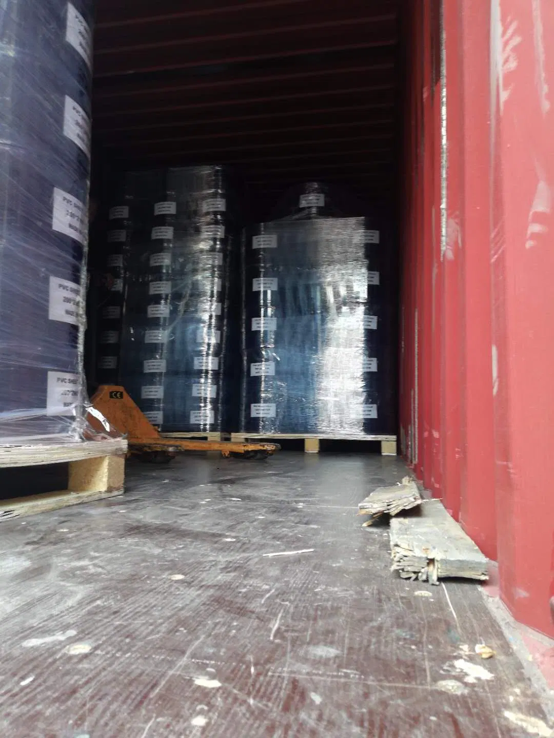 Standard Size PVC Strip Curtain Stainless Steel Hanging System