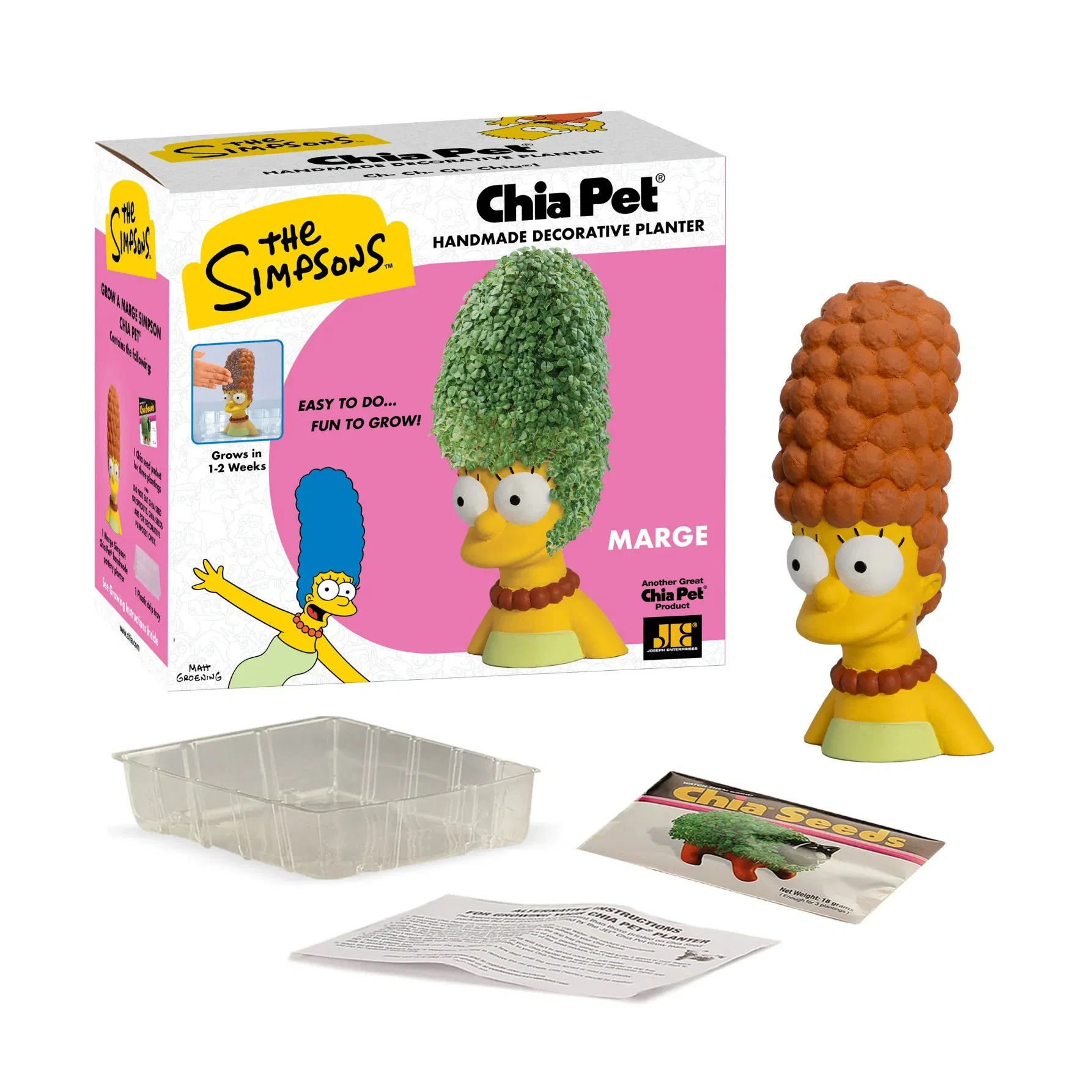 Charming Chia Pet Planter for Lively Home Decor and Gifts