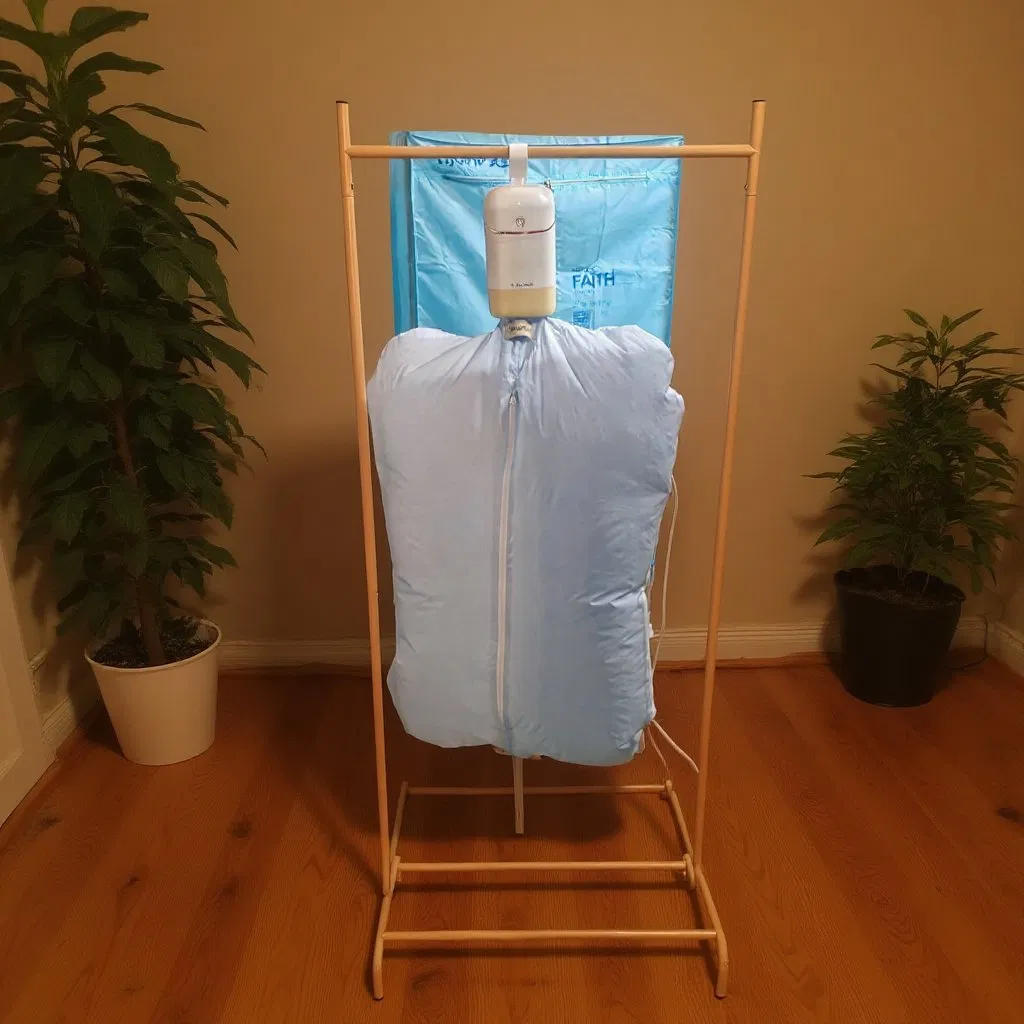 Compact Travel Underwear Socks Clothes Dryer with UV Sanitizer for Quick Drying