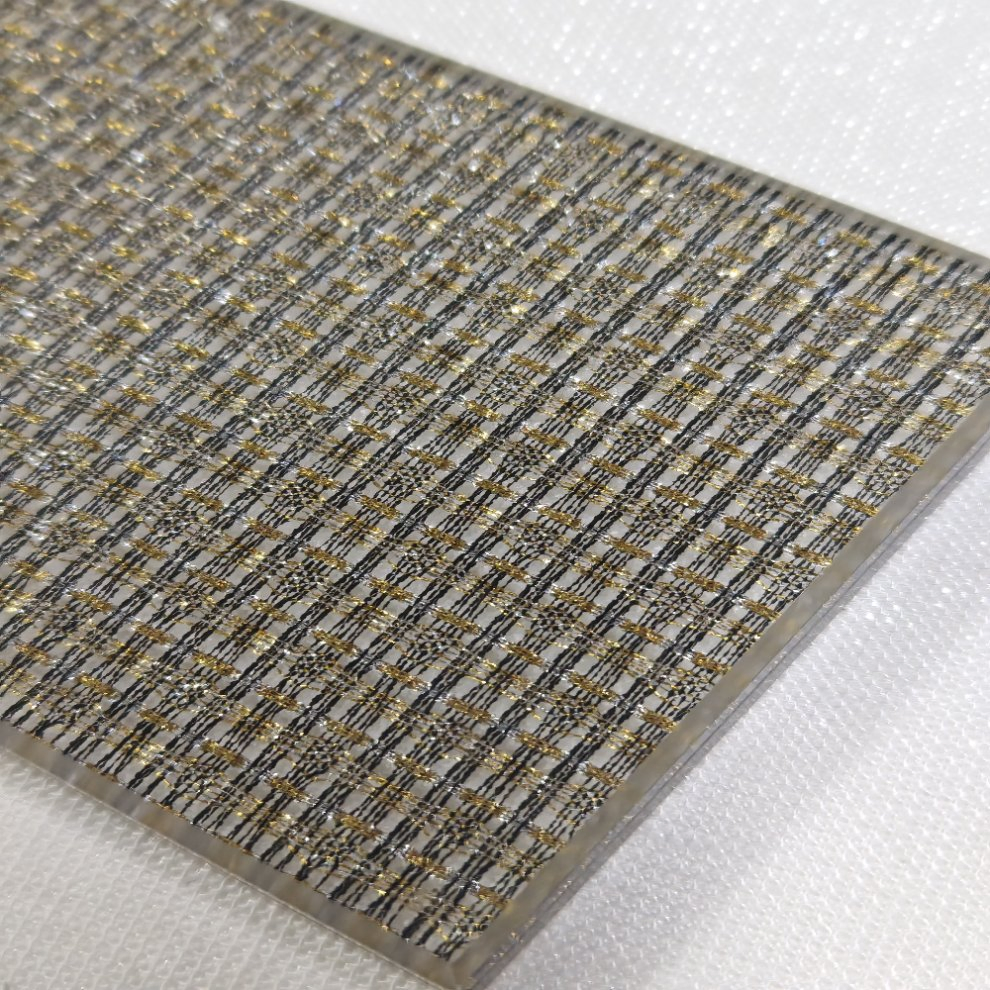 Hard-Wearing Coating Space Division Wired Glass Laminated Glass
