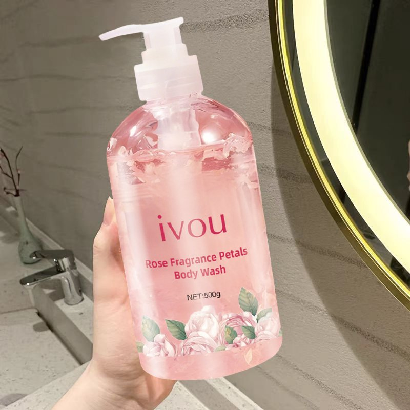 High-Quality Factory Wholesale Spot Goods 500ml Shampoo Gel Floral Fragrance Hair Care Products Oil Control Amazing Smoothly Hair Care Personal Care