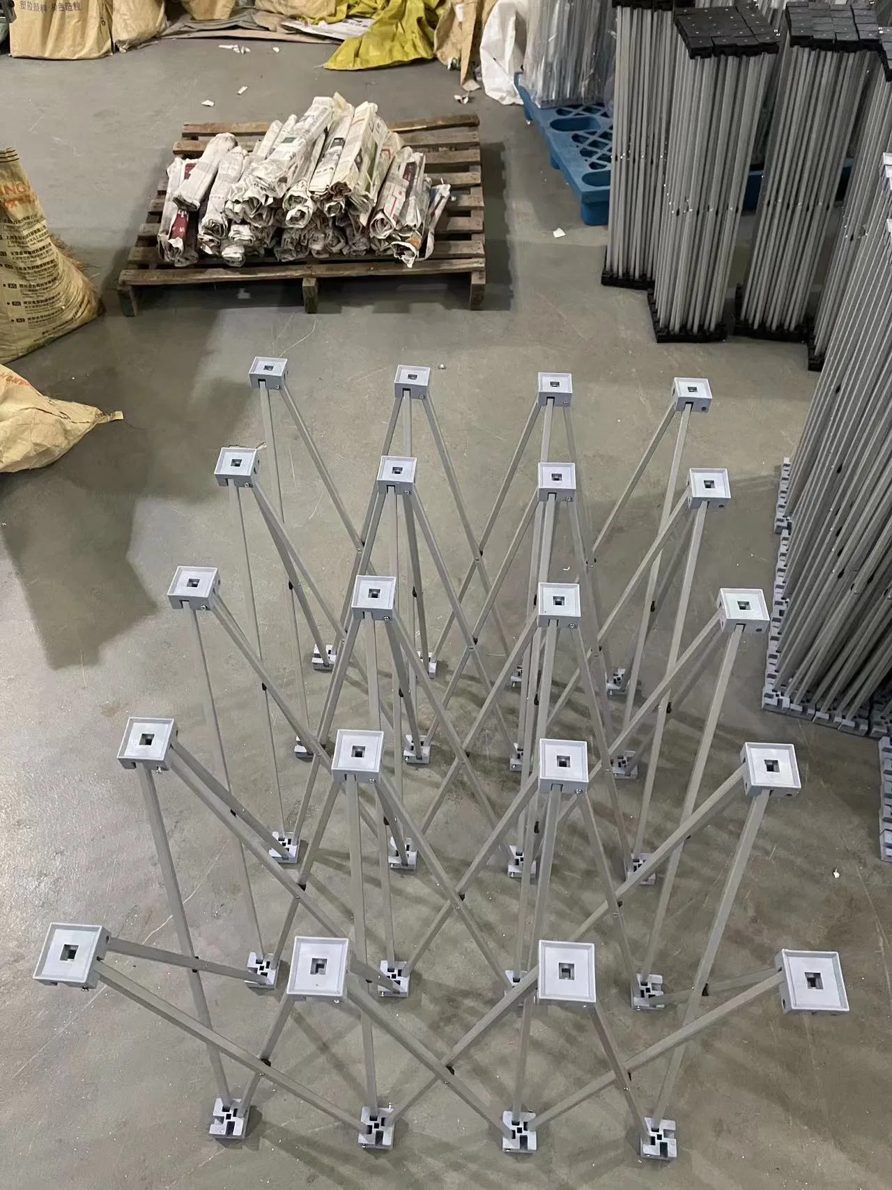 Hot Sell Portable Pop up Backdrop Banner Stand 3X3 for Event Advertising