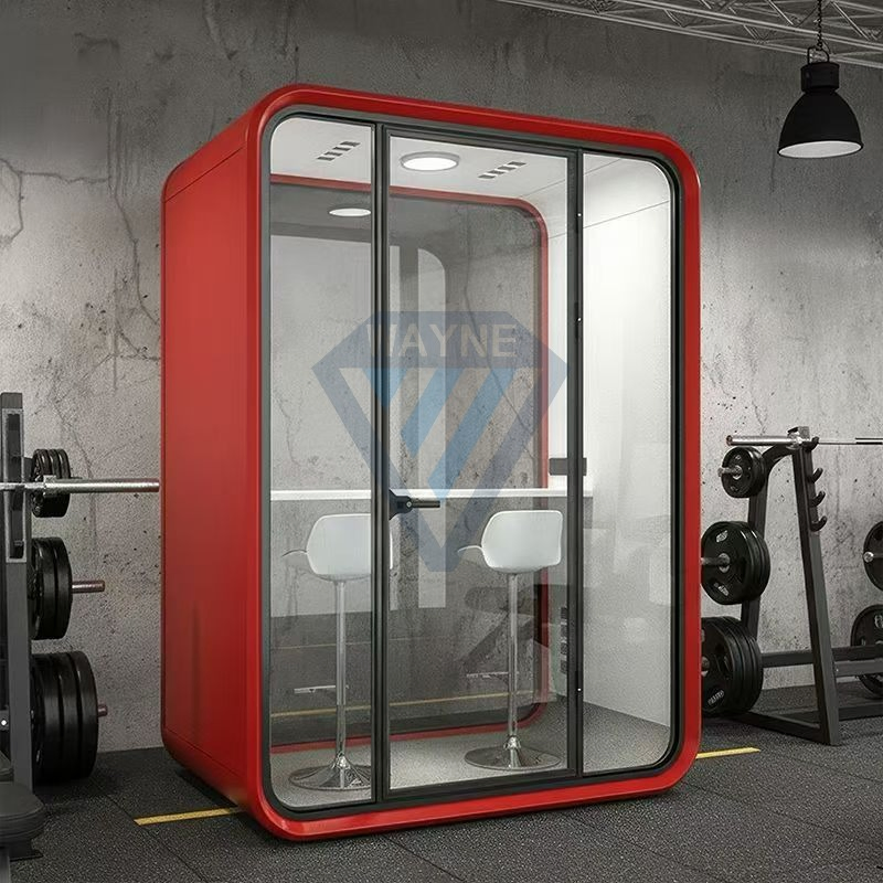 Soundproof Portable Easy Assemble DIY Mobile Meeting Booth Outdoor Indoor Home Office Pod