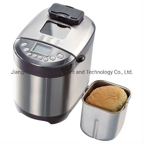 Stainless Steel Bread Maker with Automatic Nut Dispenser