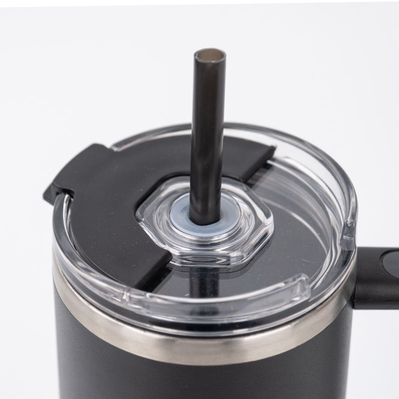 Customize 30oz 40oz Adventure Flowstat Double Wall Stainless Steel Vacuum Insulated Travel Tumbler with Handle