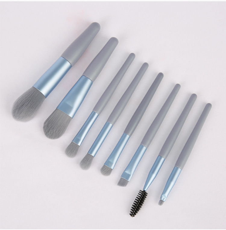 Makeup Brush Manufacturers 8PCS Portable Cosmetic Blush Brush Makeup Brush