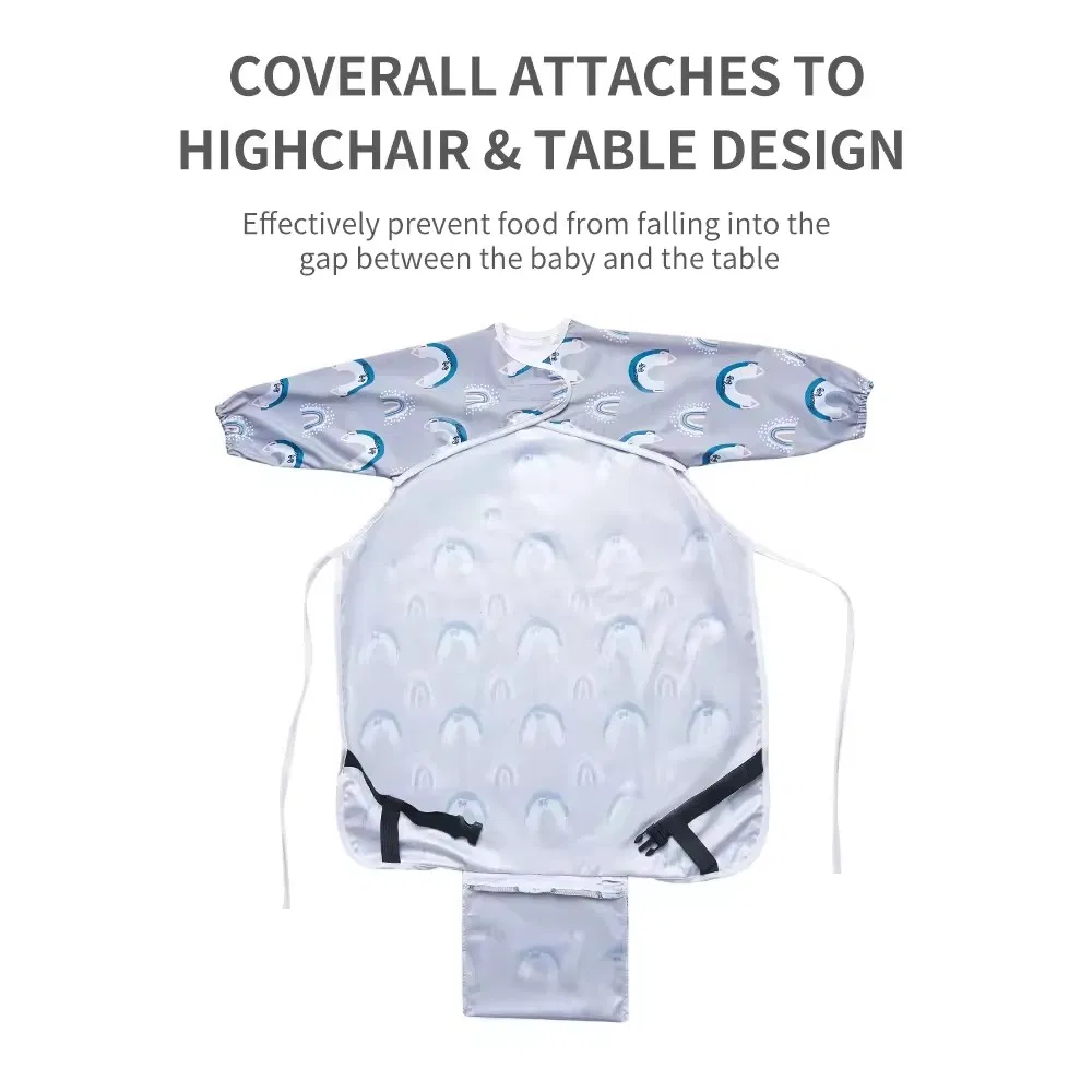 Premium Waterproof Baby Bibs for Effortless Cleanup and Comfort