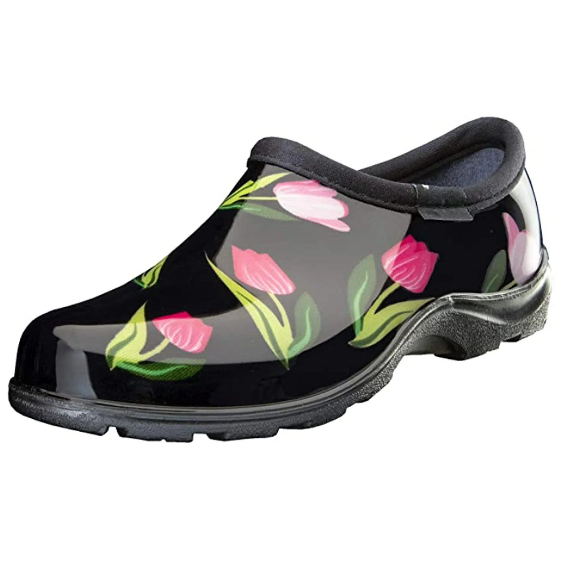 New Plastic Fashion PVC Light Board Short Tube Shiny Women Non-Slip PVC Rain Shoes
