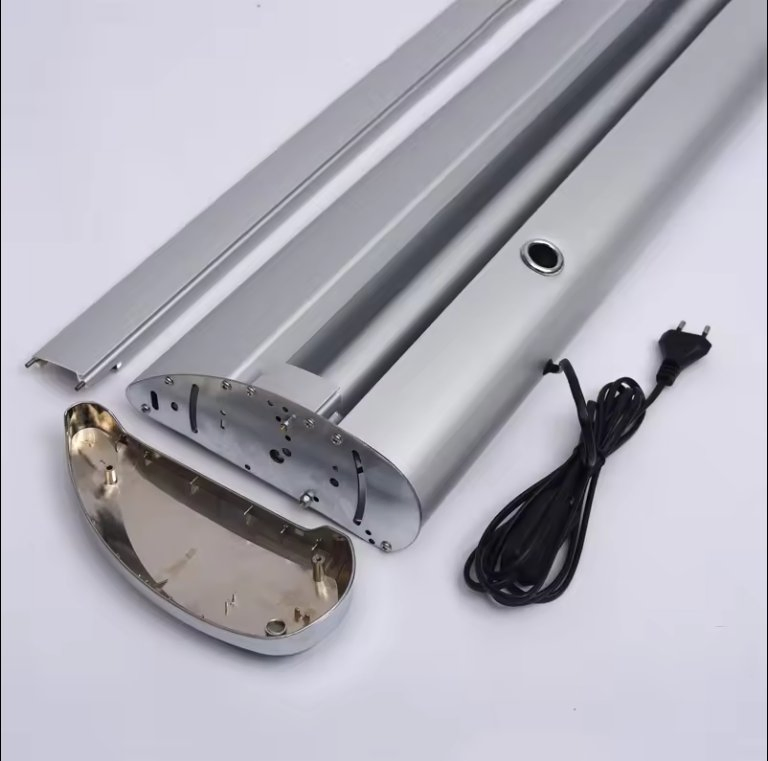 Wematch Portable Electric Roll-up Banner Stand with Aluminum