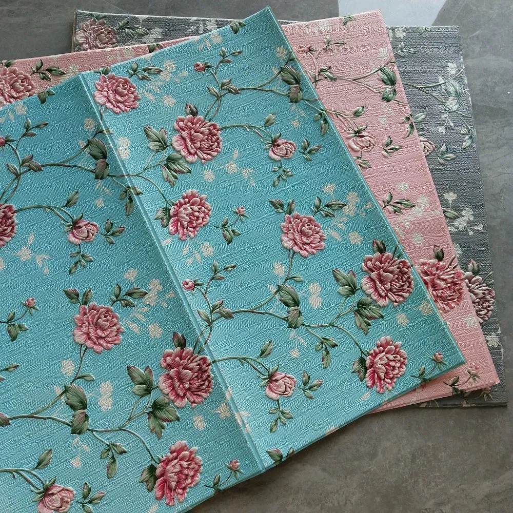 3D PE Foam Wall Sticker Brick Designs Wallpaper