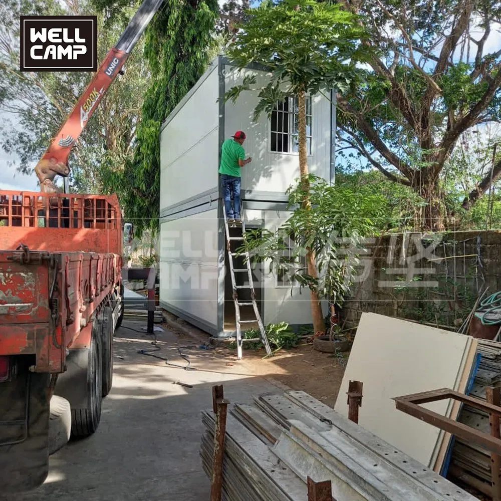 Hot Sale Dormitories Caravan Affordable Fast Install Depot Foldable Container Homes Price