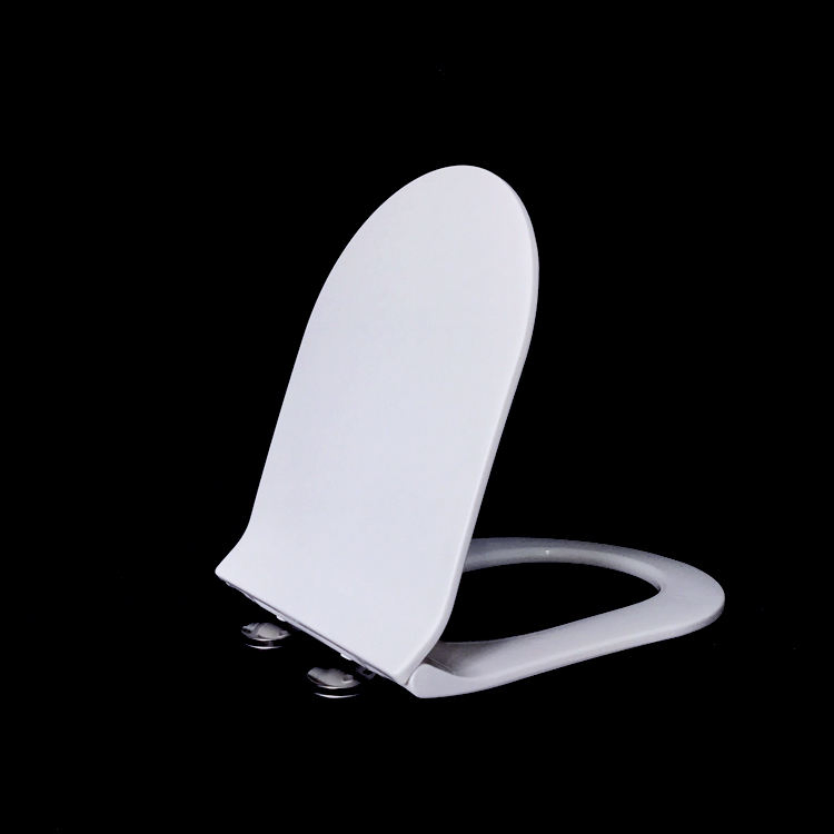 Bathroom Accessories U Shape Soft Hinge Toilet Seat Cover in PP Factory Wholesale Toilet Seat