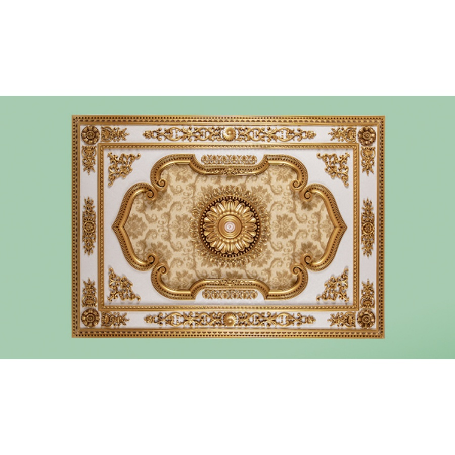 Banruo Luxury European Style Polystyrene Ceiling for Room Lamp Decoration