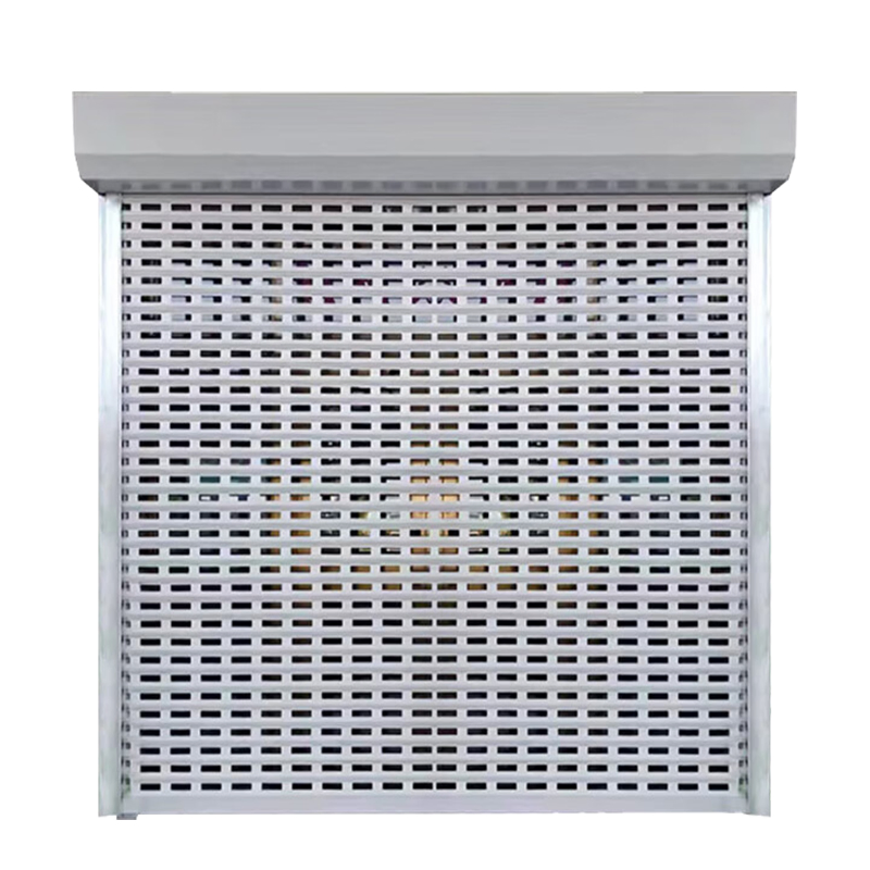 Hollow Aluminum Corrosion-Resistant Hotel Station Rolling Shutter Door Industrial Door