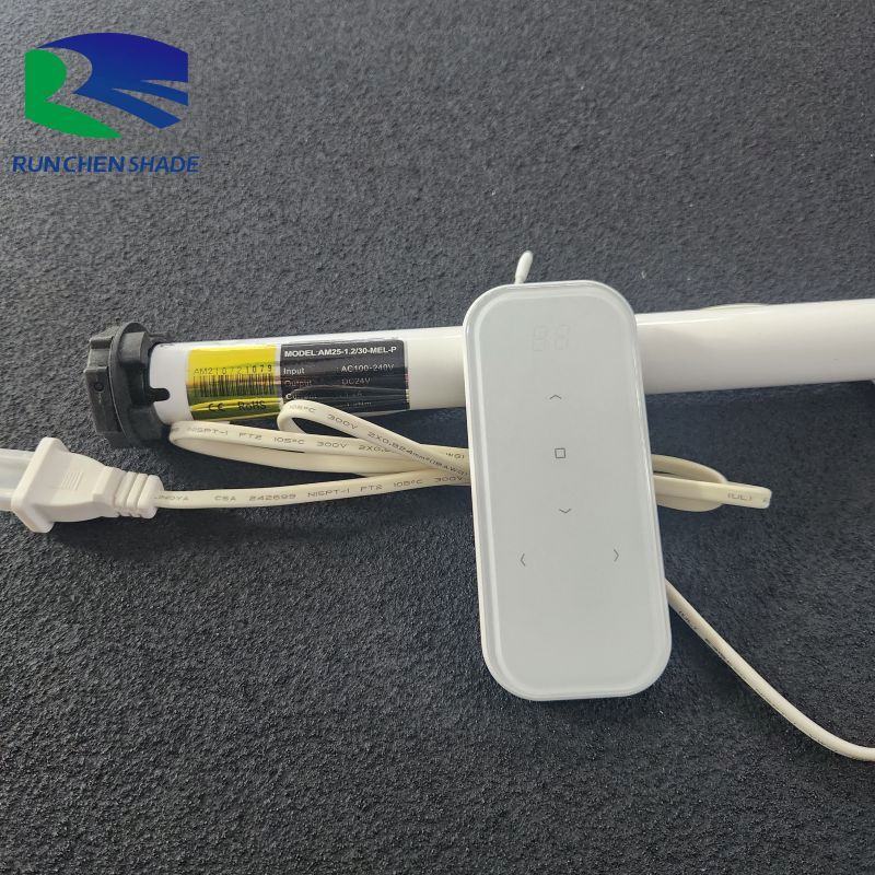 Motorized System Vertical Curtains Single Double Track Smart Electric Curtain Motor