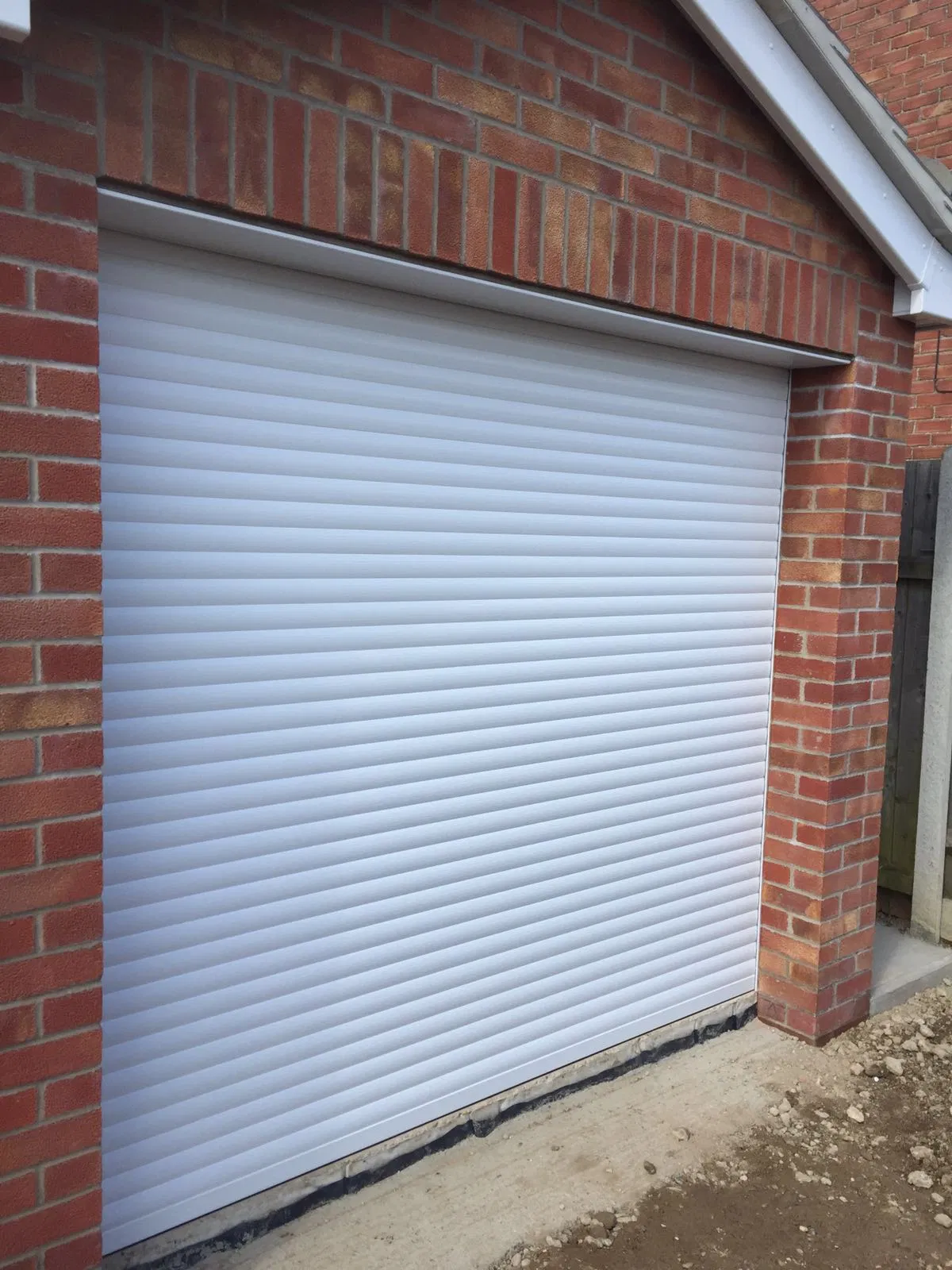 Qualified Aluminum Roller Shutter Door Manual Garage Door