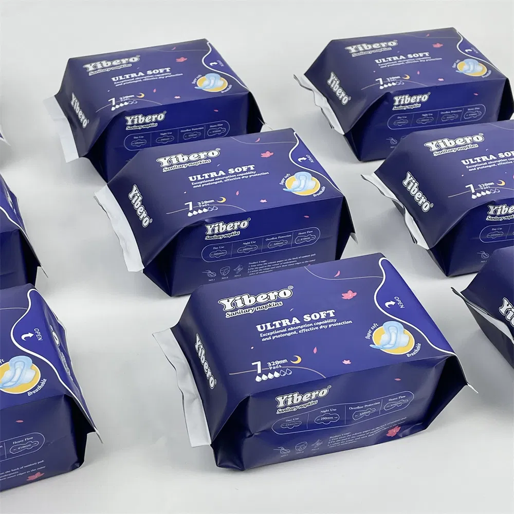 Manufacture External Use Without Flavor Woman Feminine Hygiene Products Sanitary Napkin Ultra-Thin Pads