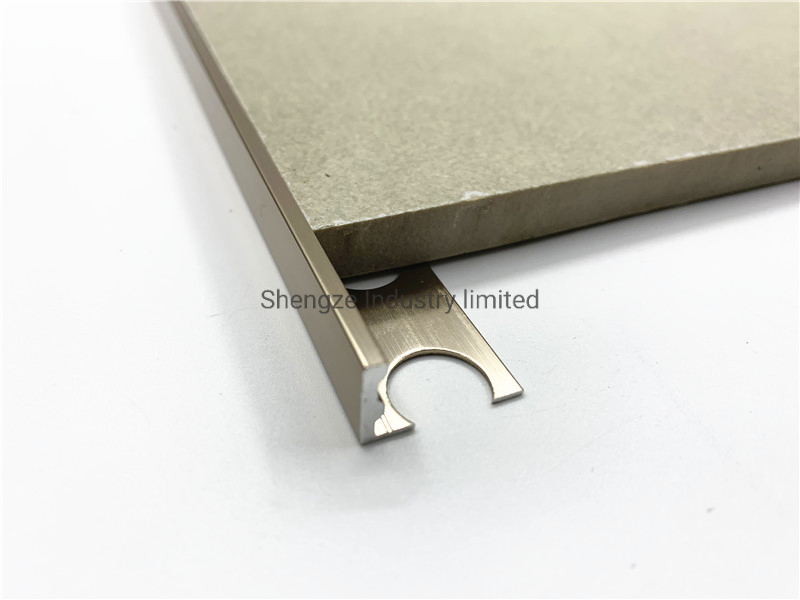 Wholesale Porcelanato Accessories Aluminum Corner Curve Tile Trim