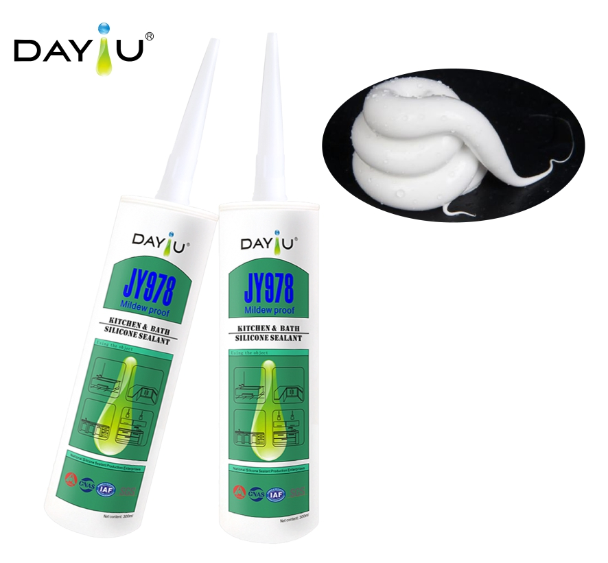 Kitchen and Bathroom Decoration Advertising Production Home Decoration Silicone Sealant Neutral