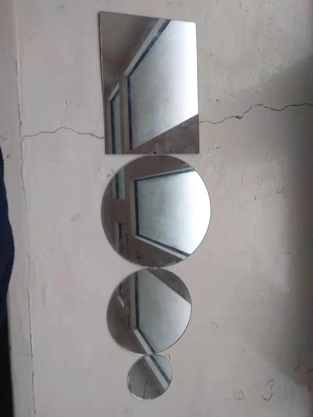 1.0mm 1.1mm 1.2mm 1.3mm 45mm Small Cutting Mirror for Plastic Wooden Metal Frame