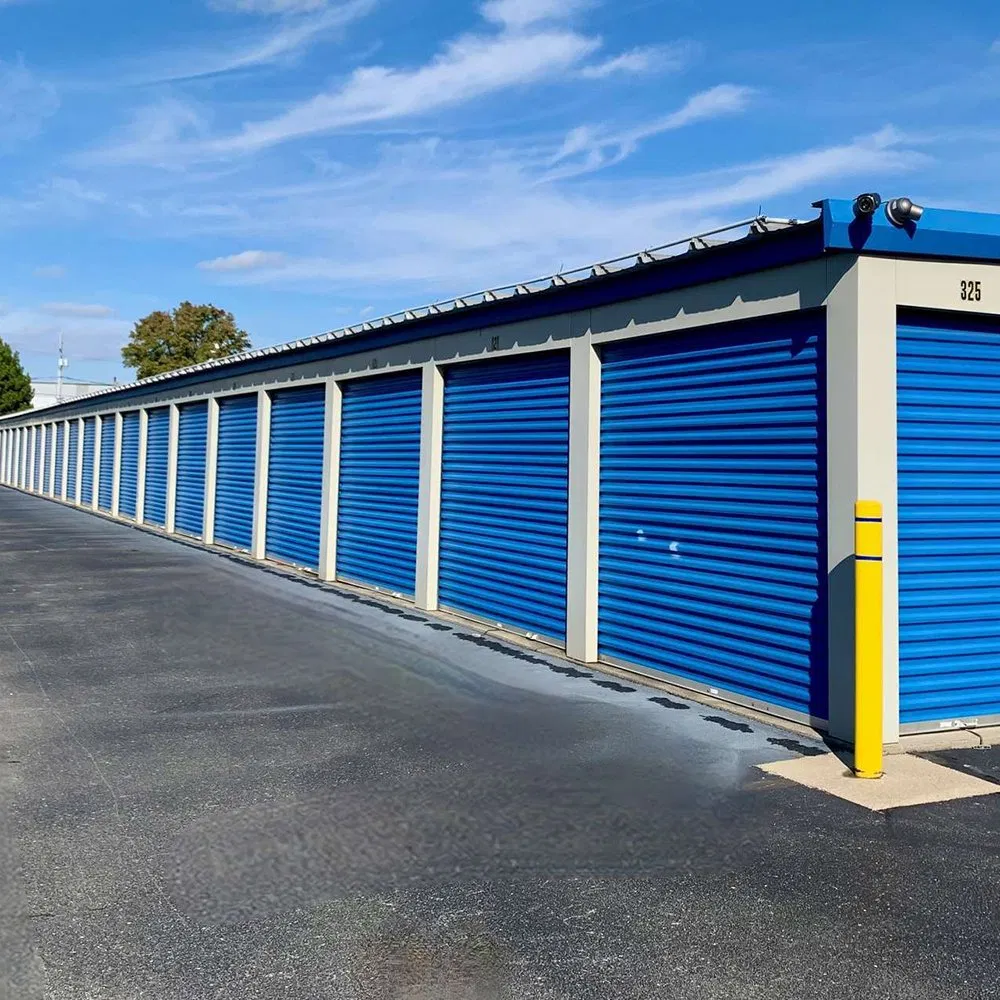 Made in China Factory Produce Wholesale Good Price Garage 10X10 with Chain Hoist Comercial Steel Container Use Self Storage Manual Roll up Roller Shutter Door