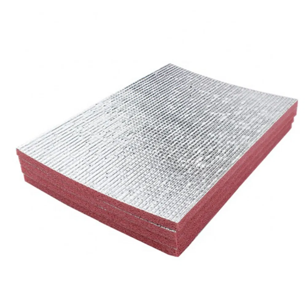 Durable Reflective Heat Barrier XPE Aluminum Foil Foam Thermal Insulation Sheet