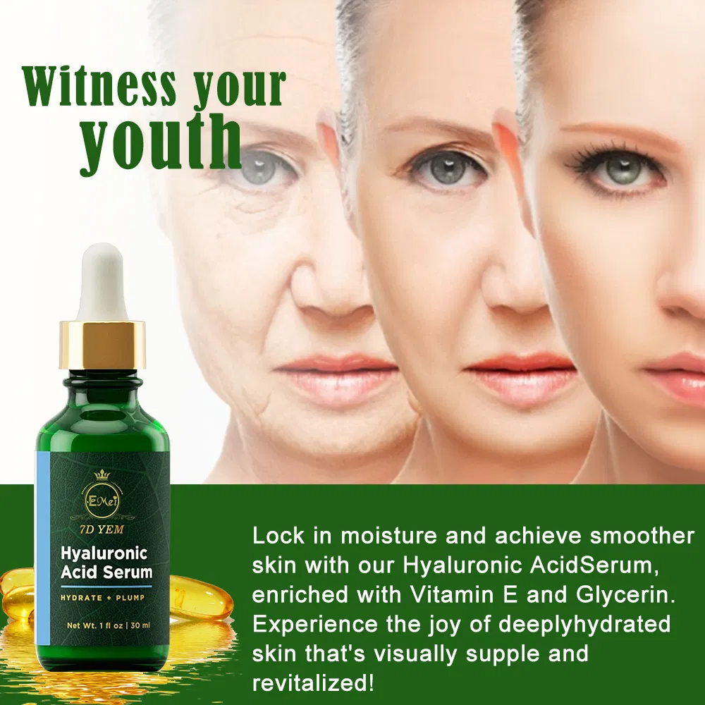 Private Label Facial Serum Set Hyaluronic Retinol S Vitamin C Serum 3 in 1 Anti Aging Rejuvenation Brightening Serum