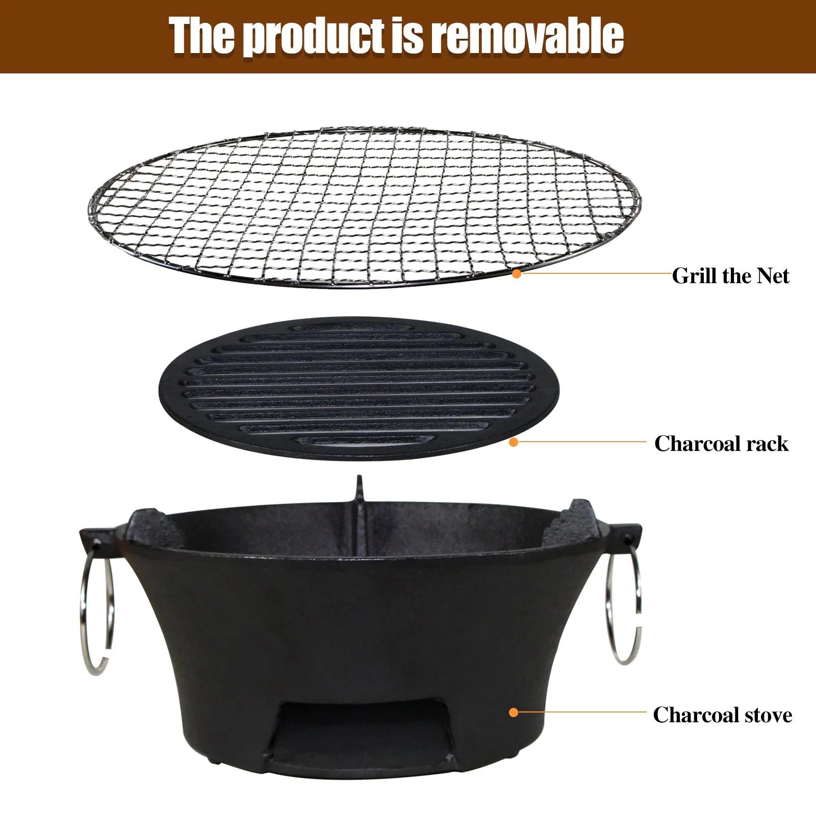 Портативная походная печь-костёр Cookwin