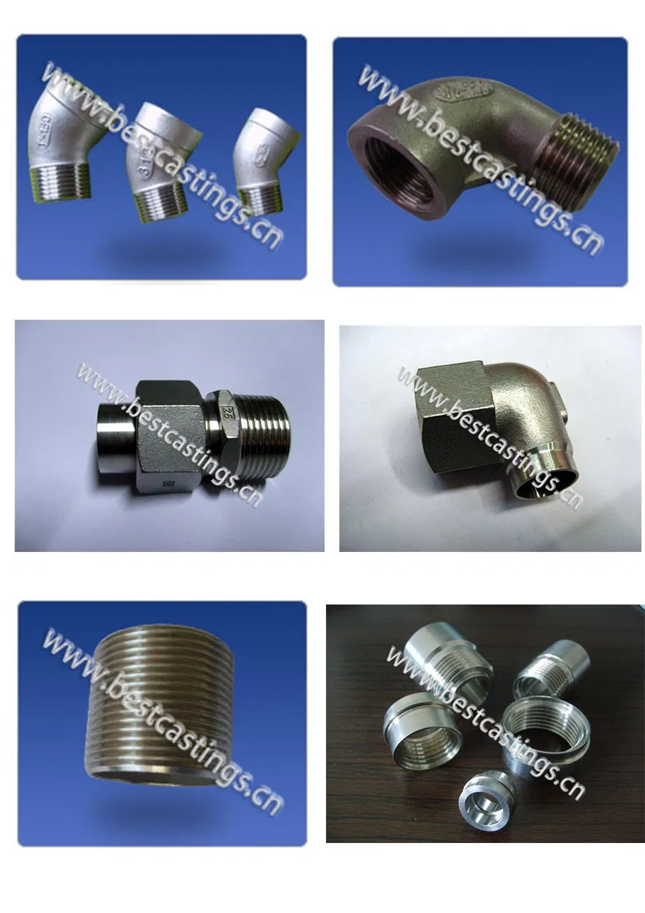 Custom Stainless Steel Pipe Fittings of Car/Auto Spare /Motor/Pump/Engine/Motorcycle/ Embroidery Machine/Casting/ Forging/Stamping Parts