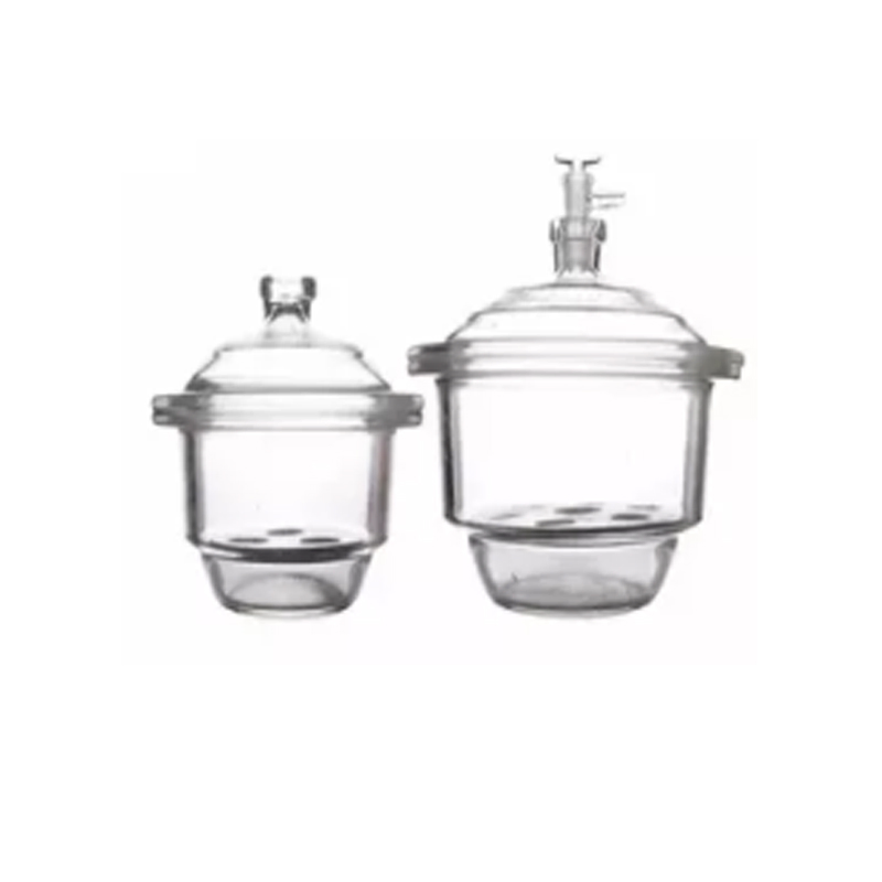 Laboratory Glassware Glass Transparent Vacuum Desiccator 150mm