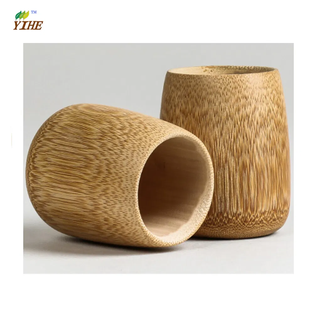 Natural Reusable Eco Friendly Custom Logo Bamboo Water Cup