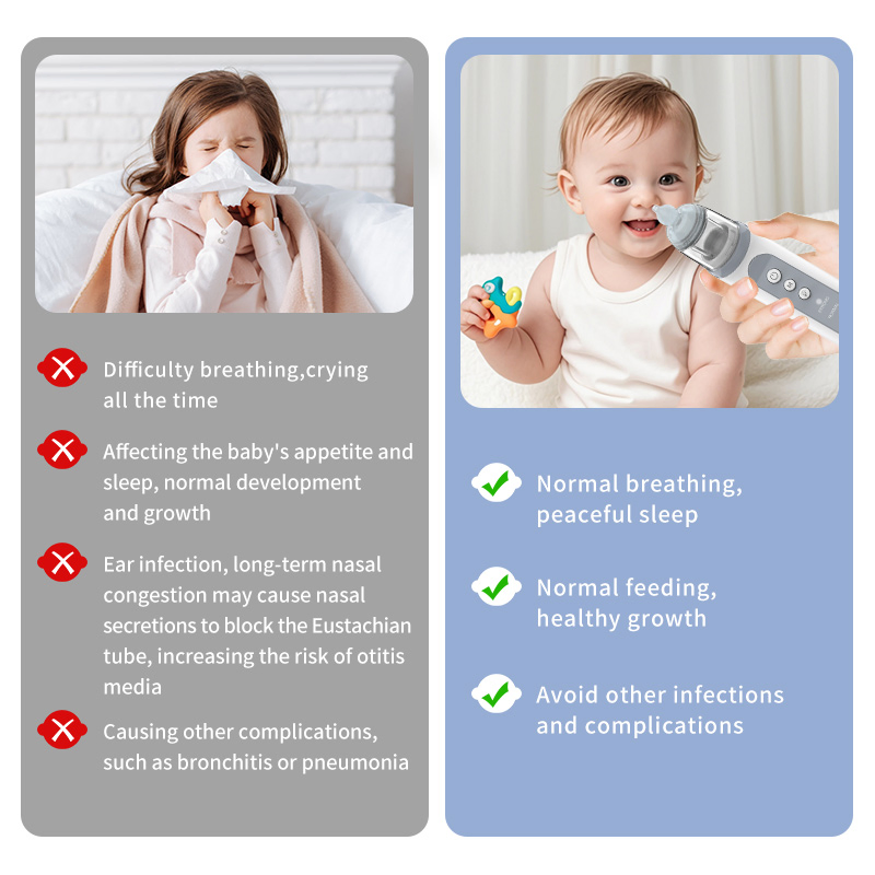 2026 Portable Newborns Nose Clean Baby Electric Nasal Aspirator Manufacturers