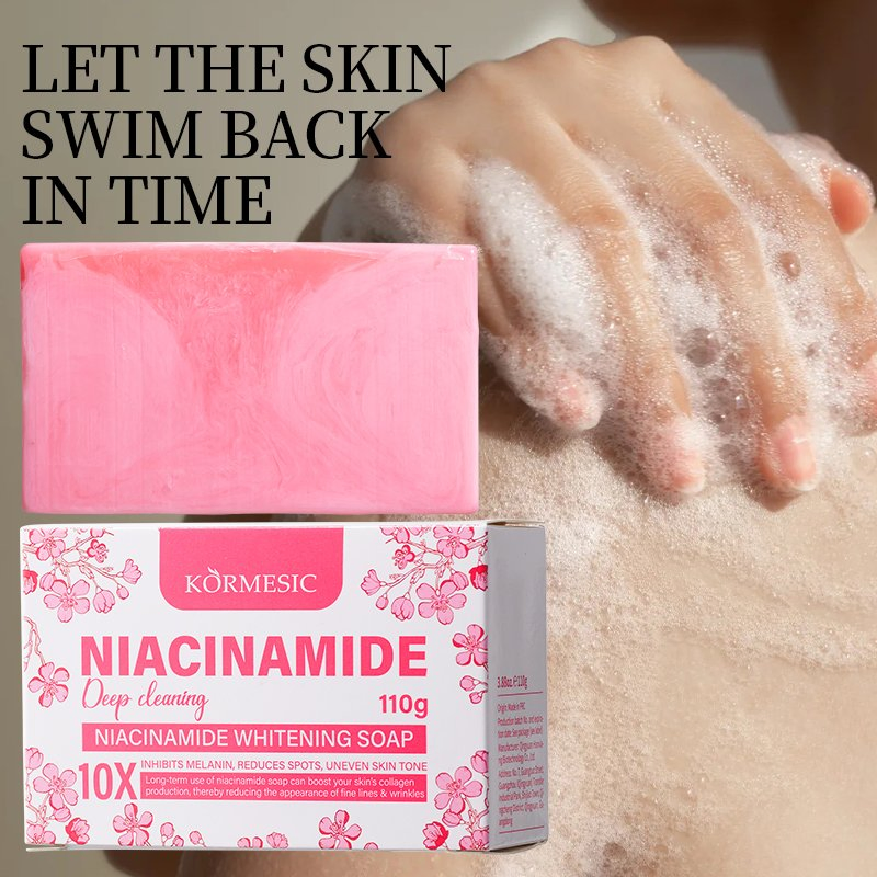 Deep Cleansing Nacinamide Soap for Radiant Skin Brightening