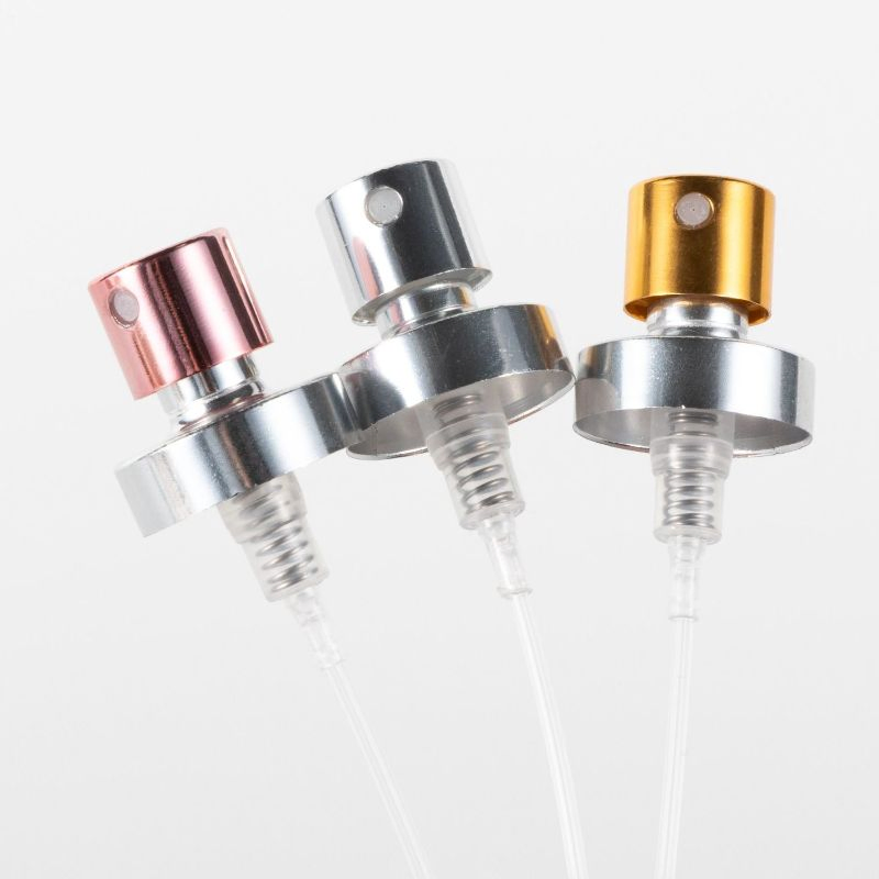 Factory Price Aluminum Fine Mist Sprayer Pump for 20mm Caliber Perfume Bottle
