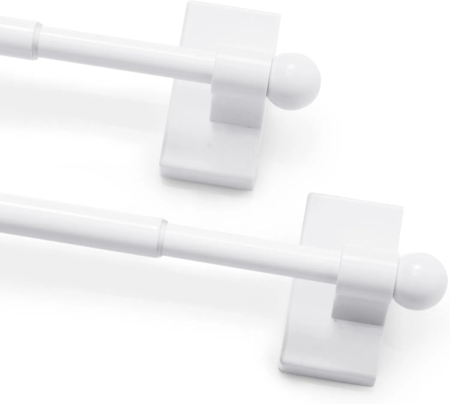 Mini Curtain Rods Magnetic Cafe Rods