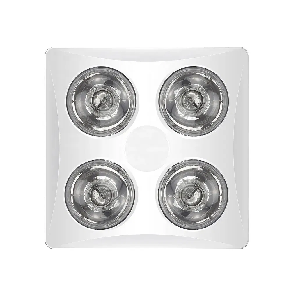 Bathroom Warm Inflamed Heater Lamps Bulbs with Light & Exhaust Fan
